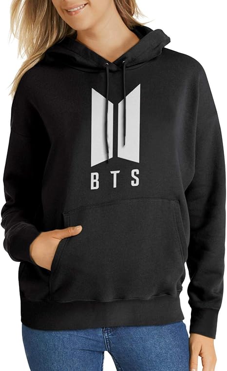 MUSOWIC Sudaderas BTS-Logo- Sudaderas con capucha elástica, XXL : Ropa,  Zapatos y Joyería - Amazon.com