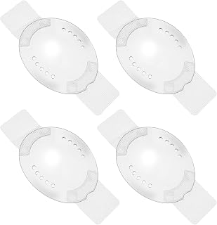 Eye Shield After Cataract Surgery, 4 Pcs Cataract Eye Shield for Sleeping, 10 Ventilation Holes & Clear Design for Women, Men, Youth