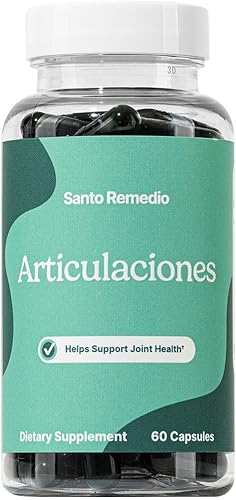 Santo Remedio Articulaciones, Apoyo a la Salud de las Articulaciones, Promueve la comodidad y la función de las articulaciones, contiene