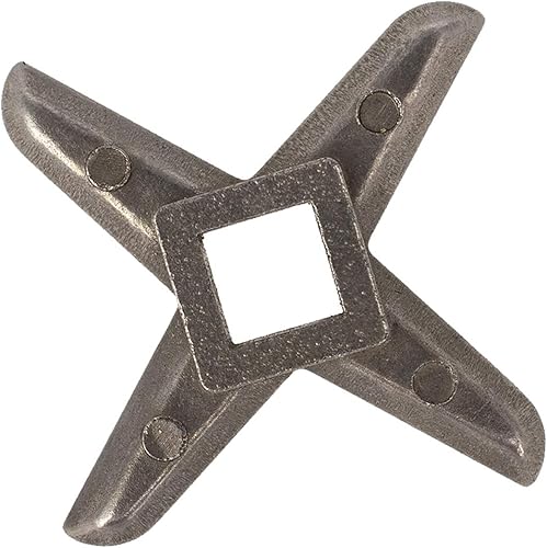 Accesorios universales para moler carne a mano - SIze #5 - Cuchillas de acero para amoladora eléctrica - Cuchillo de repuesto para corte