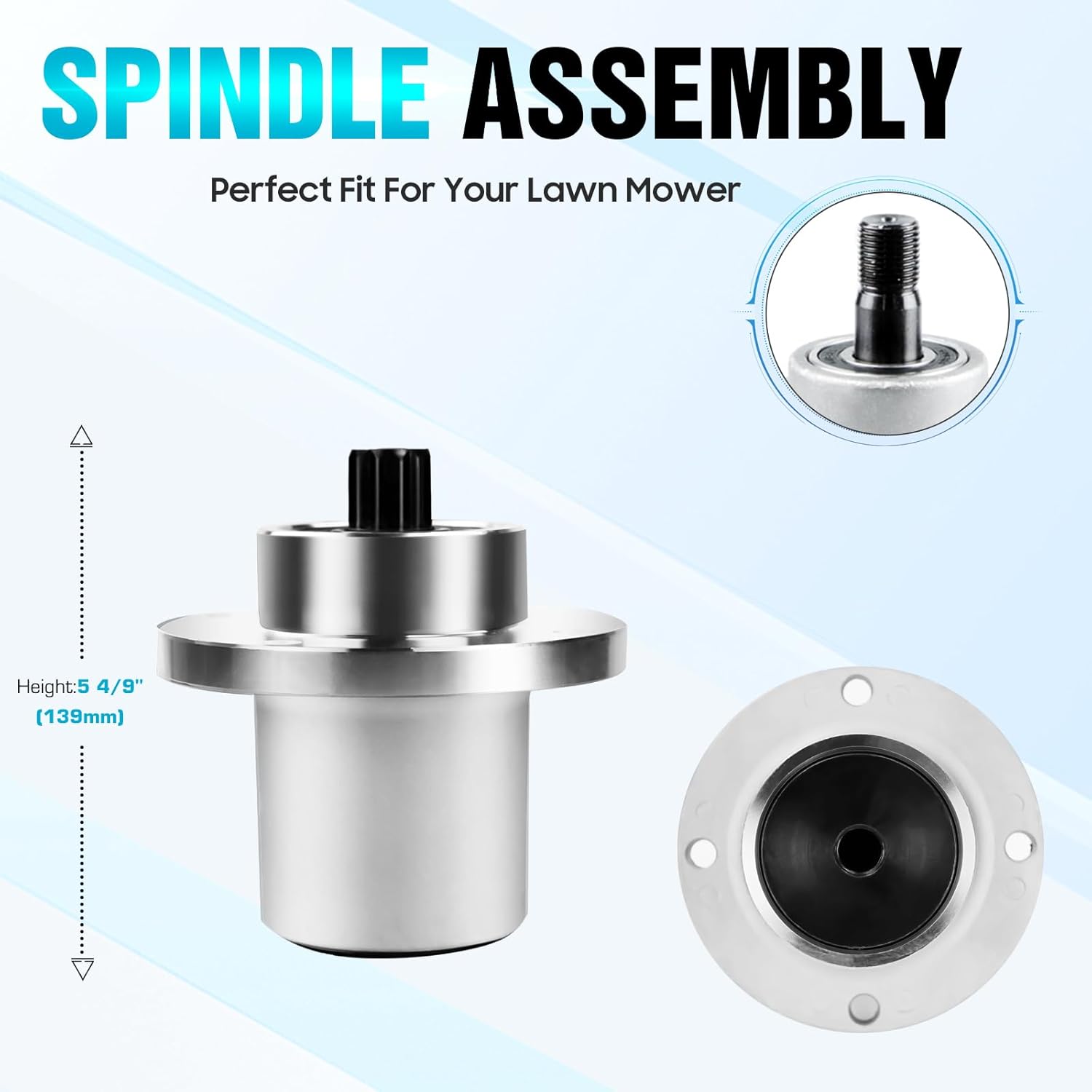 783506 Spindle Assembly Fits for Hustler 36 42 44 52 Inch Deck FasTrak Mini Z Super Mini (3 Pack)