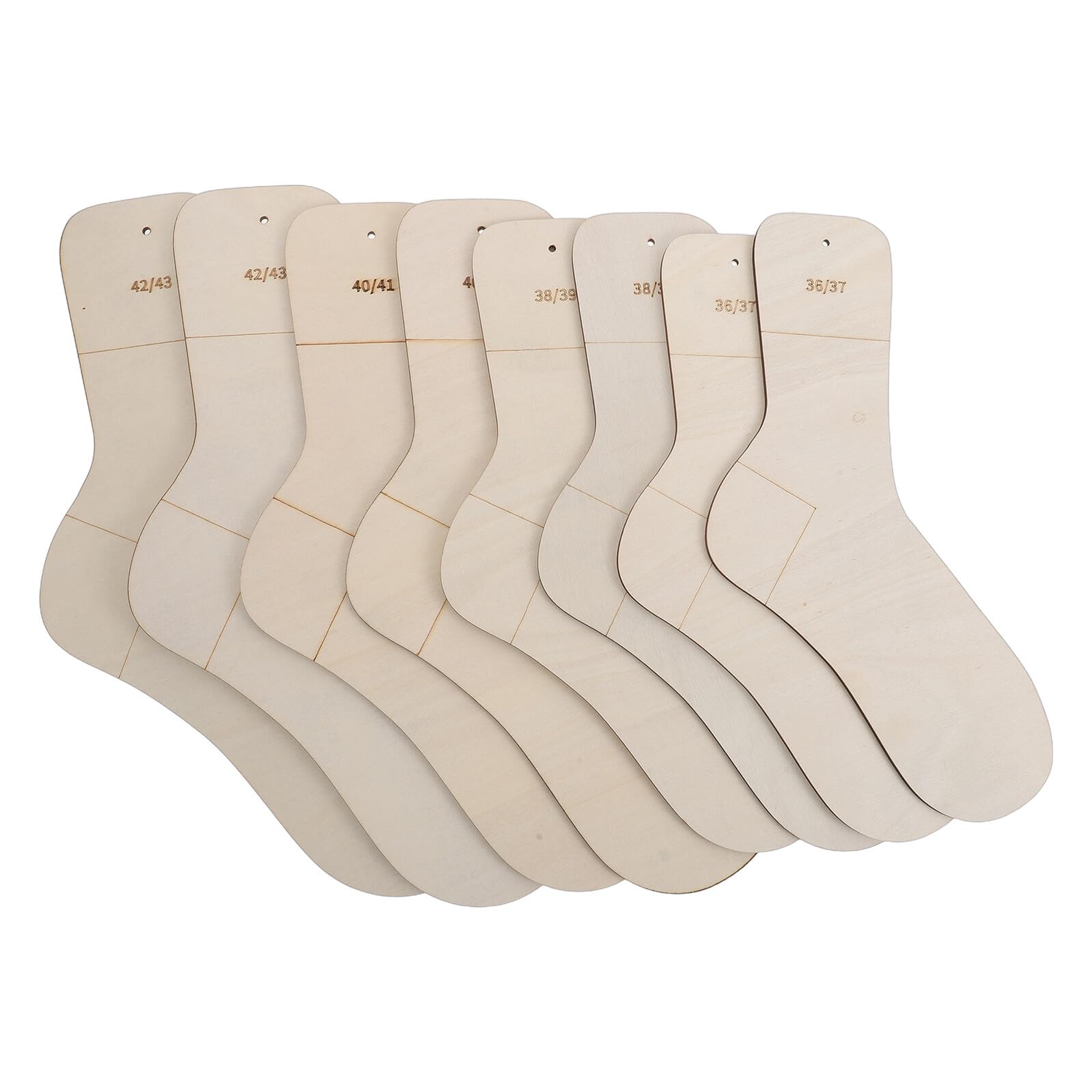 Tendeurs de bas en bois de taille 36-43, bloqueurs de chaussettes à tricoter et outils de forme