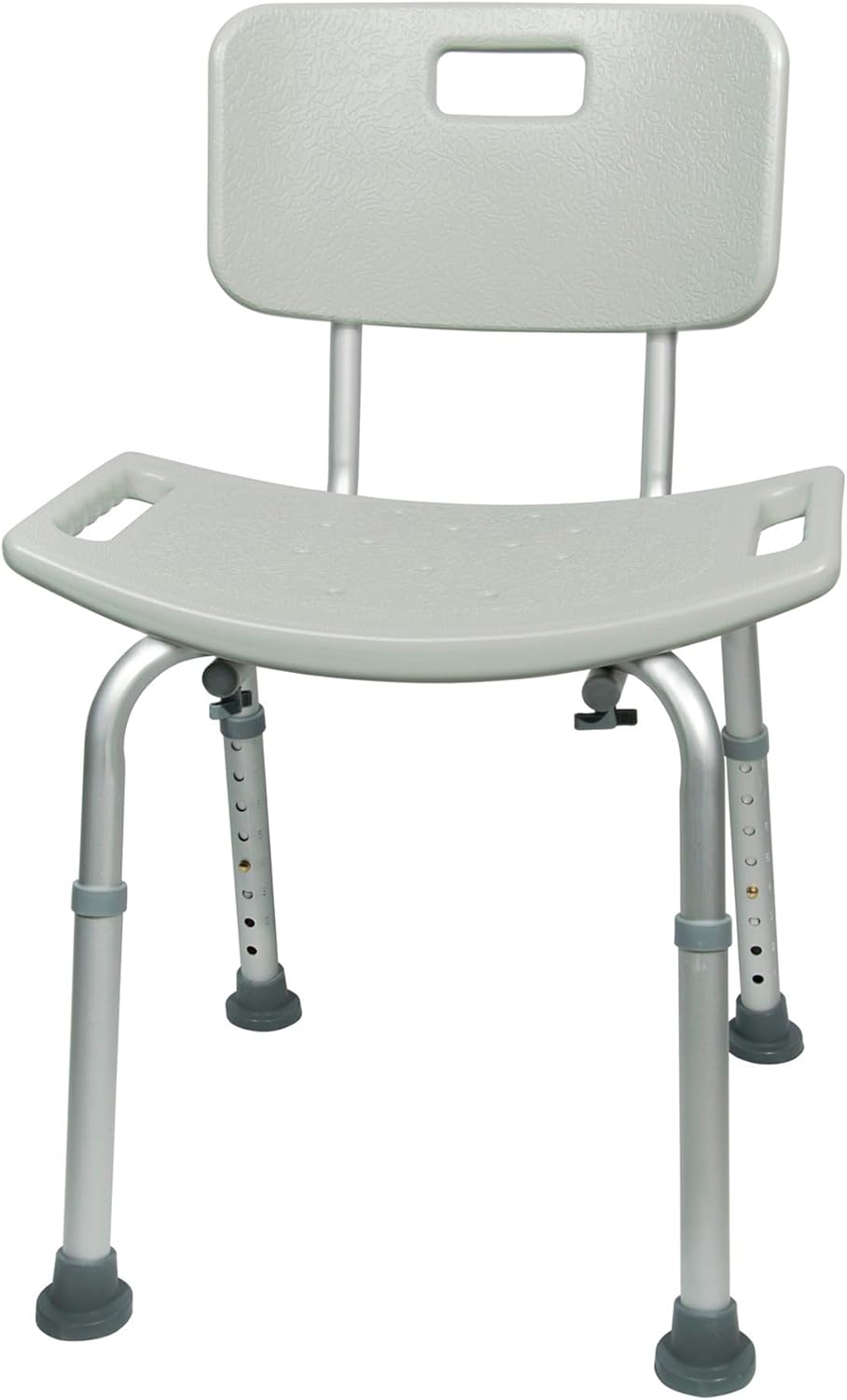 Amazon.com: McKesson Bath Bench with Removeable Back, Aluminum Frame ...