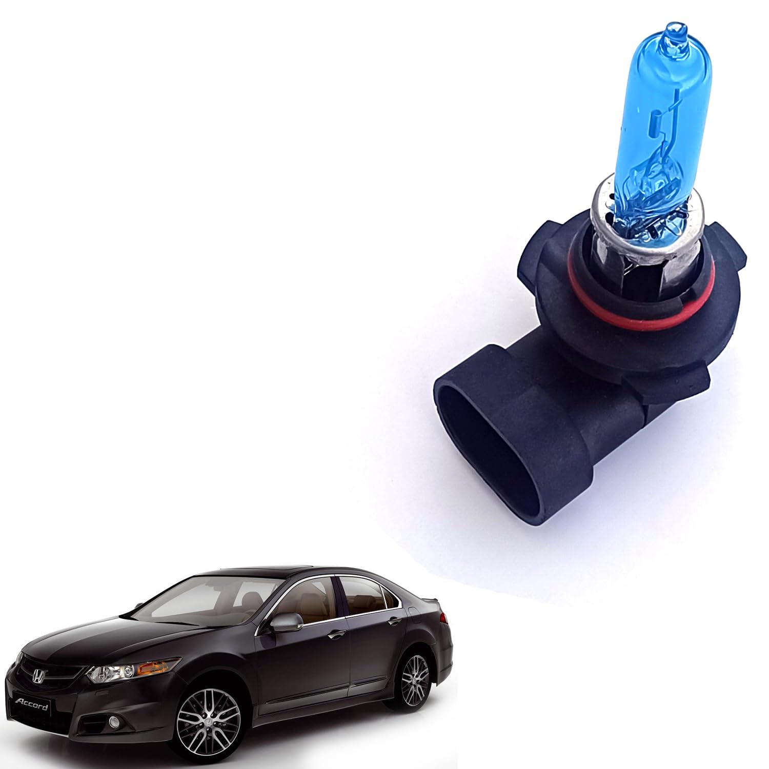 Auto Pearl -Sapphire Series 9005 Cool Blue Halogen Head Light Bulb (100 W, 12 V, 1 bulb) - For Accord-image-9