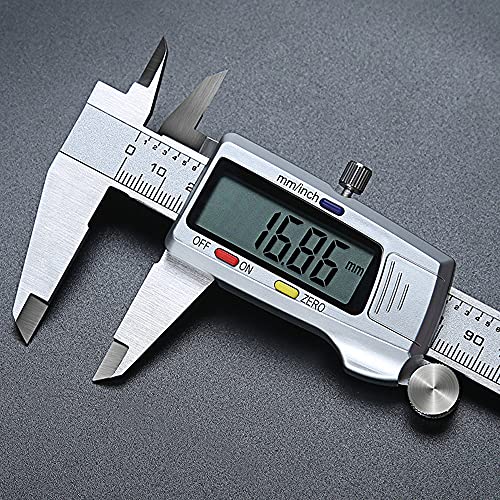 Paquímetro Eletrônico 0-150MM Vernier Digital de Alta Precisão com Display LCD Digital Régua de Medi