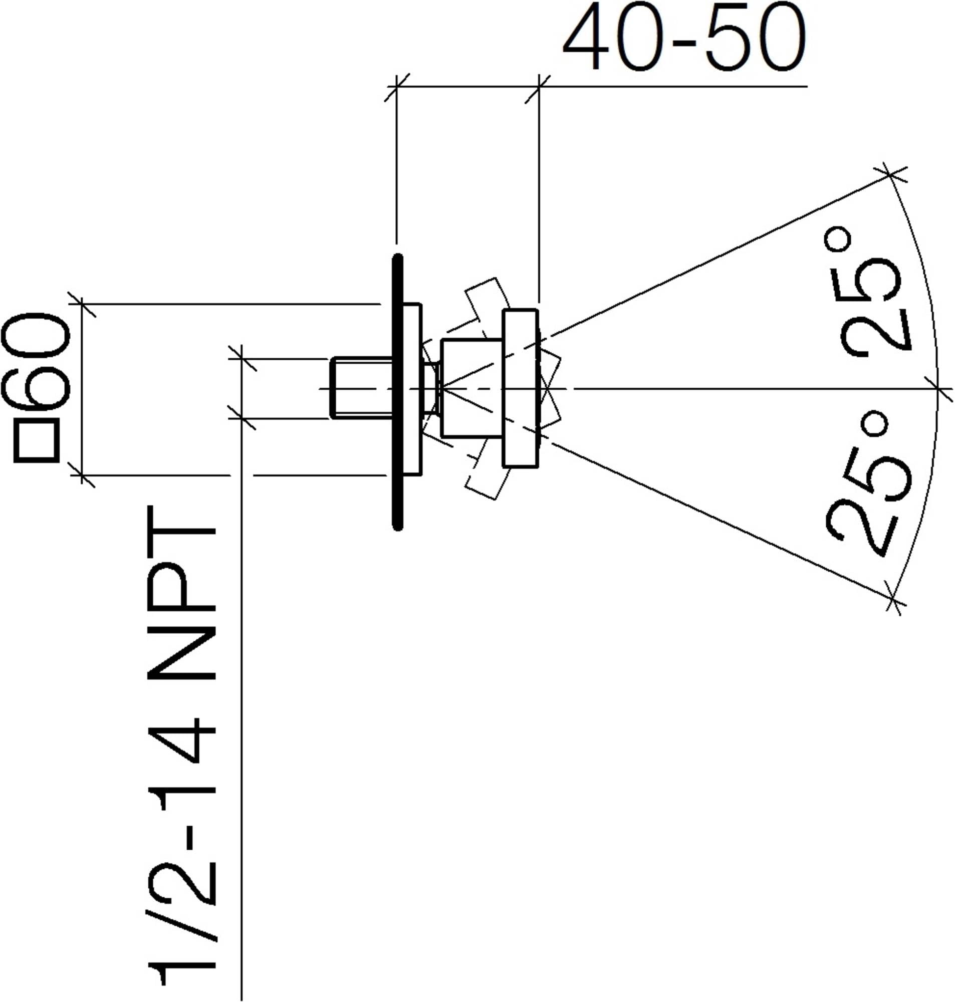 Dornbracht 28518782-00 - Body spray