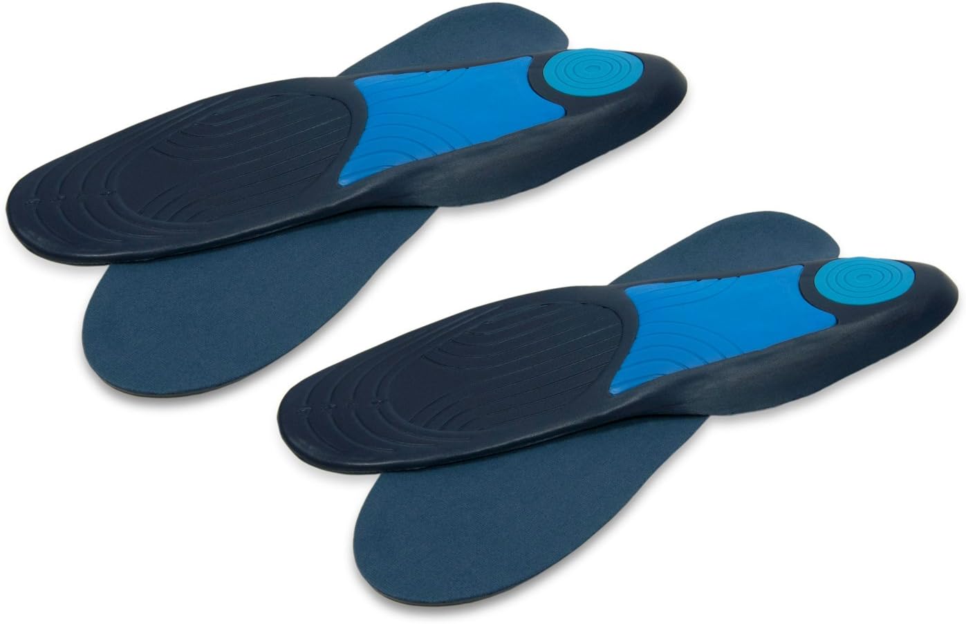Trek Support Plantar Fasciitis Insoles Women, Size 6-10, 2 Pairs