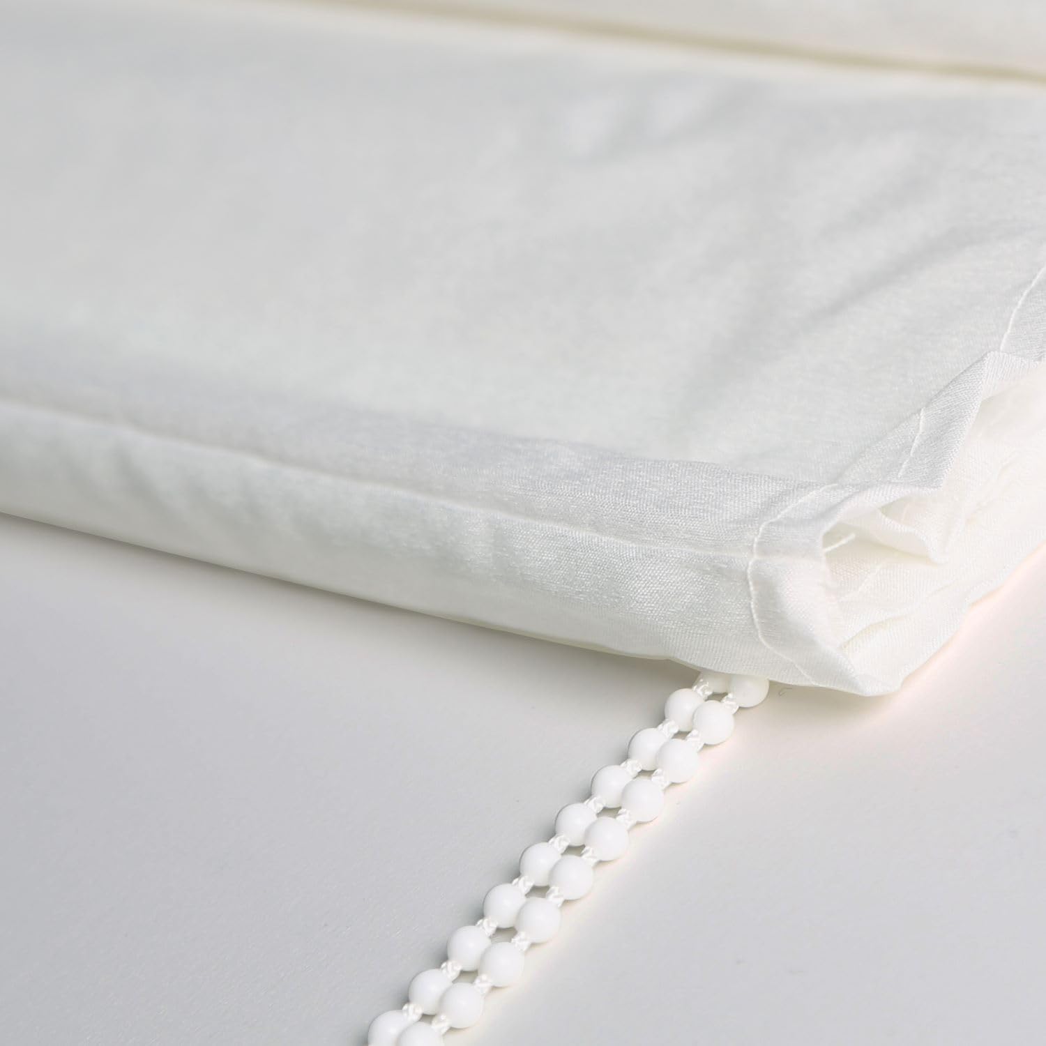 MADECOSTORE Store Bateau Voile de Coton - Blanc - L80 x H250cm
