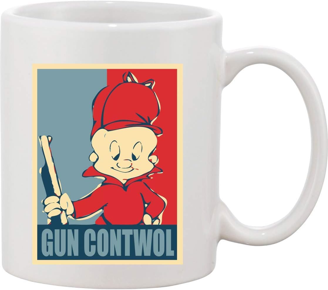 GenericElmer Fudd Gun Contwol Poster Funny Ceramic Mug bnft