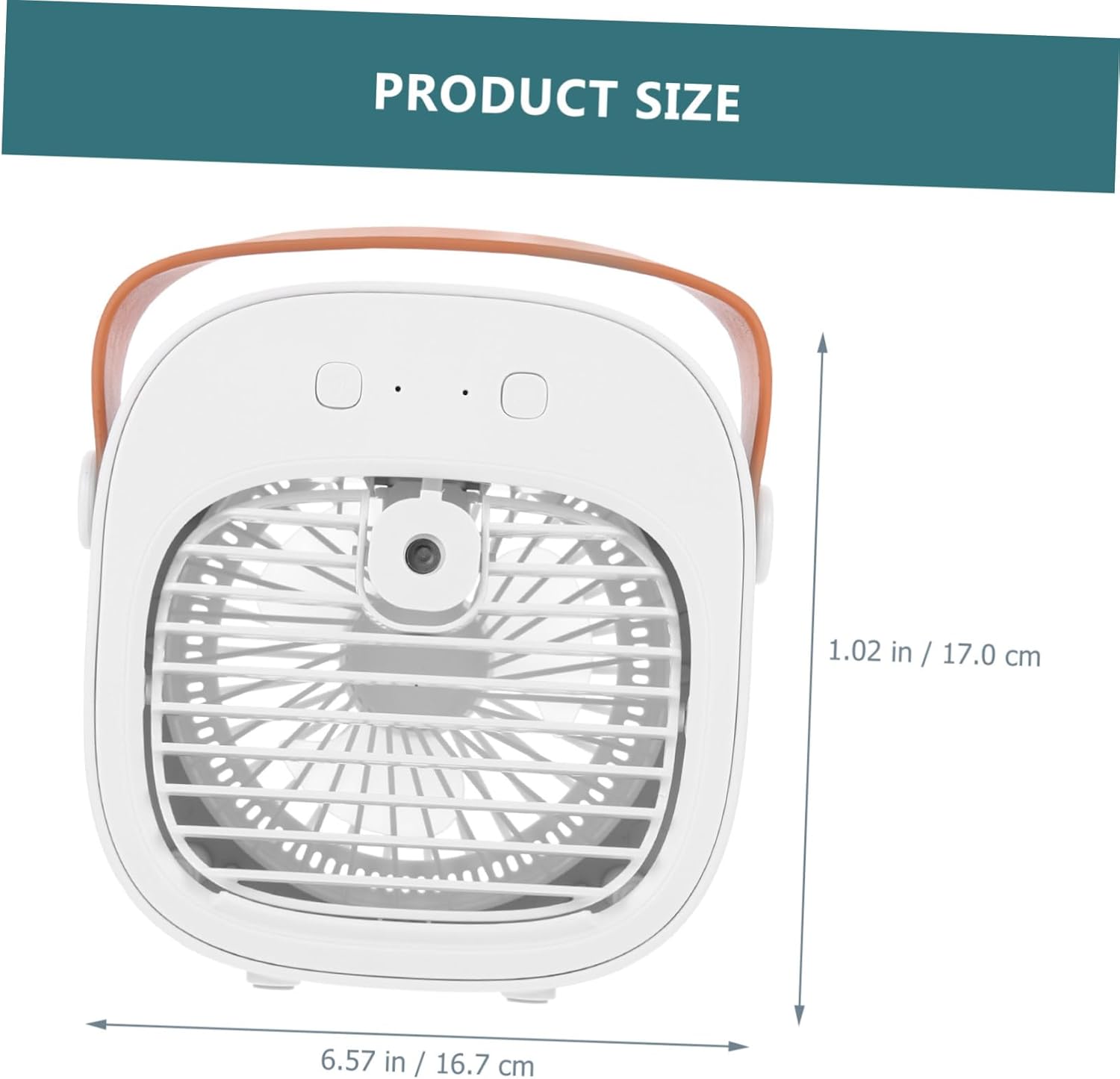 USB Table Fan with Misting Function Portable Mini Air Cooler for Home Office and Dormitory Use Water Tank Multifunctional Cooling Desk Fan in White