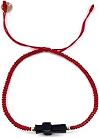 Vista 19 de Red String Protection Bracelet for Women Against Evil Eye Genuine Jet Stone Azabache Contra el Mal de Ojo