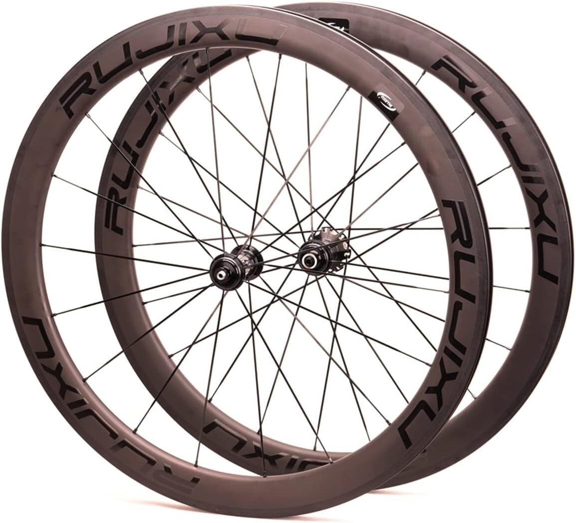Amazon | カーボンホイールセット 700c ロードバイクホイールクイック 
