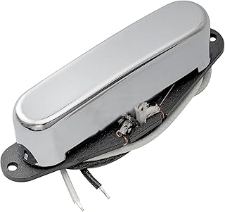 Artec TFA40 Alnico 5 Standard Neck Pickup 5.1K for Tele Style Electric Guitar, Chrome