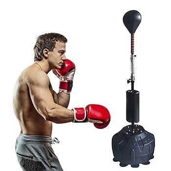 サンドバッグスタンド　サンドバッグ　スピードボール　パンチングボール付き 61lmbKHeKjL._AC_UL210_SR210,