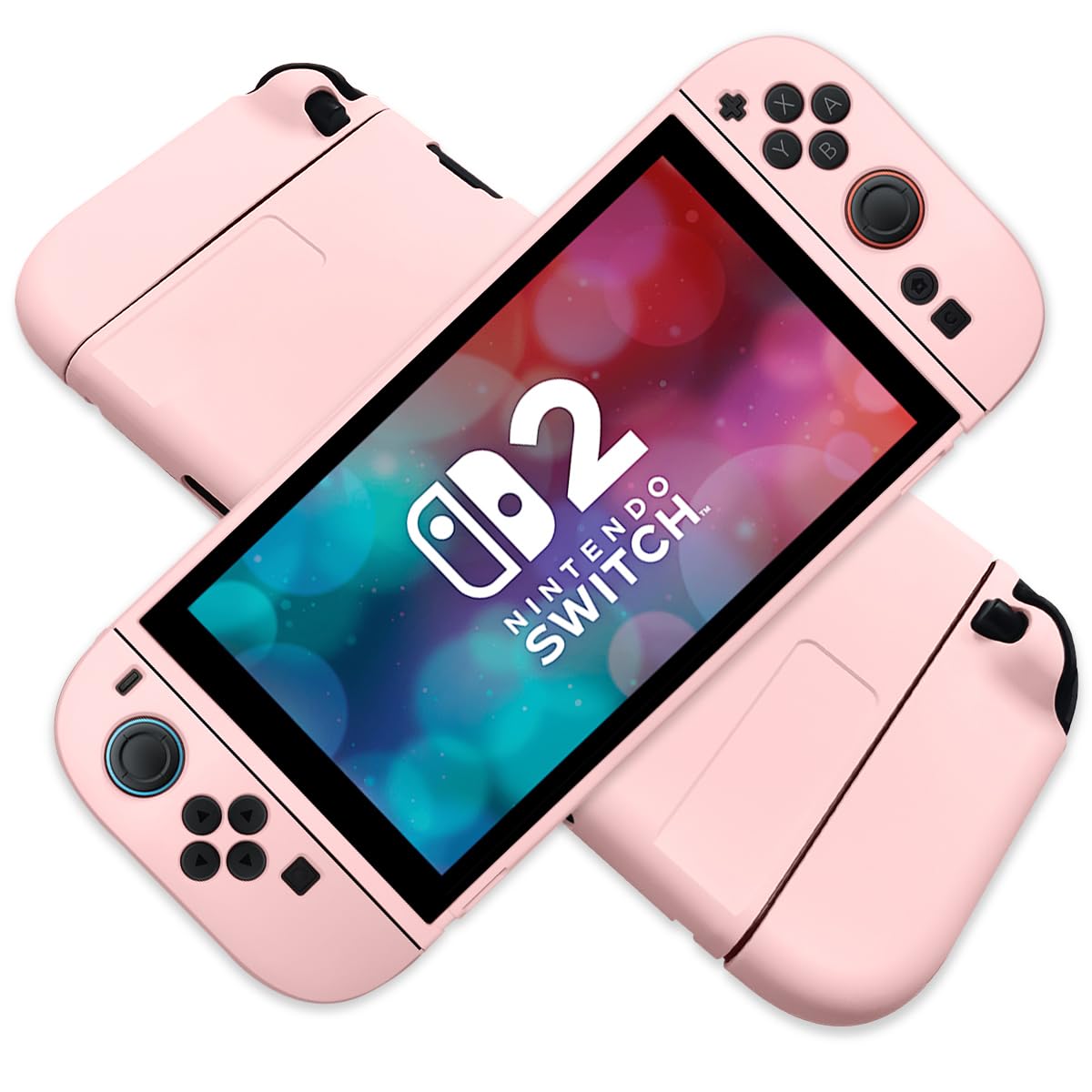 【5】【本体ケース付き】Nintendo Switch ピンク 楽天市場】Nintendo Switch 本体ハードカバー 分体式 ハード