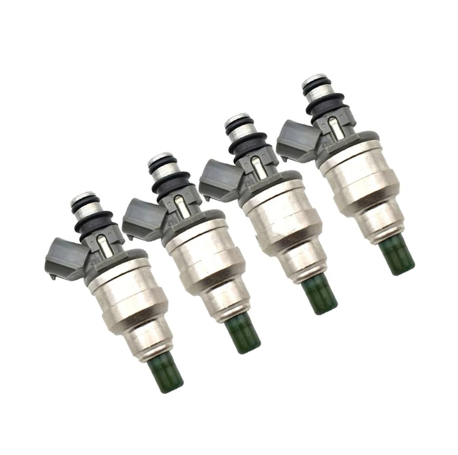 Yplvwsoyq One Color Injector Nozzles Compatible With Mazda 323 For Protege 1.8L 1990 1991 1992 1993 1994 For Mx-3 1.6L L4 1955002040 4Pcs Engine Fuel Injector Nozzle 195500-2040