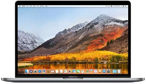 Apple Laptop MacBook Pro de 15.4 pulgadas (Retina, Touch Bar, Intel Core i7 de 6 núcleos de 2.2 GHz, 16 GB de RAM, 256 GB de almacenamiento SSD)
