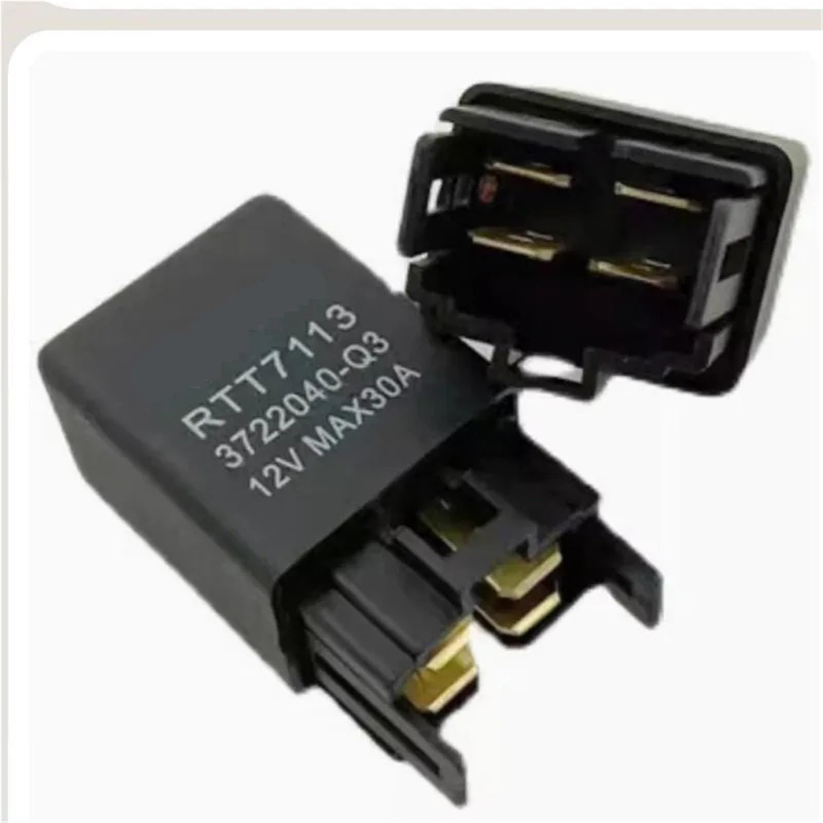 Relé RTT7113 12V 30A 4PIN interruptor de corriente continua para coche 3