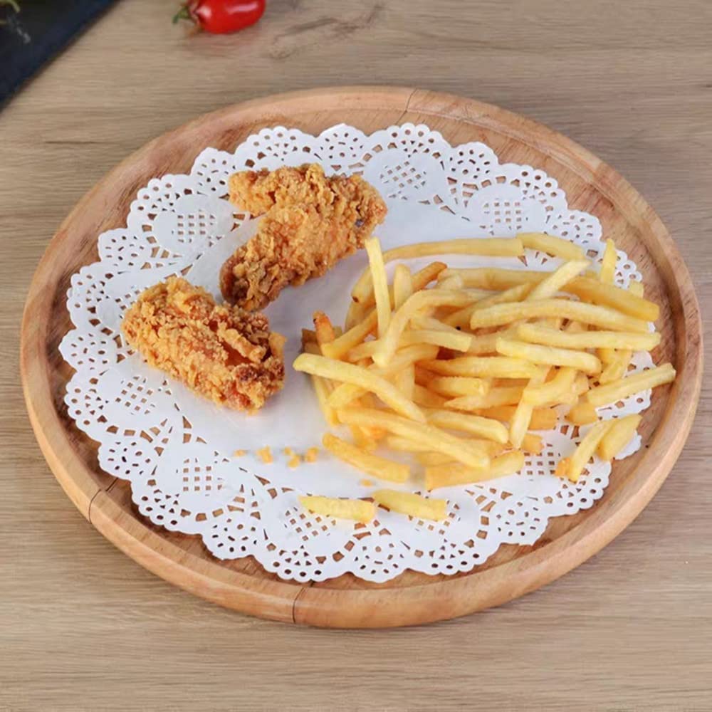 100 Centrini Di Carta Pizzo 16,5 Cm - Usa E Getta Per Torte, Matrimoni, Compleanni - Foto 2