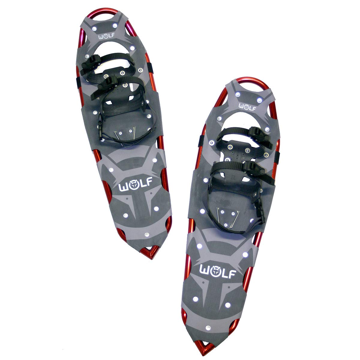 Ciaspole WOLF Impression 23/27/30 - Per Neve Fino A 120 Kg, Alluminio, Ramponcini Inclusi - Foto 4