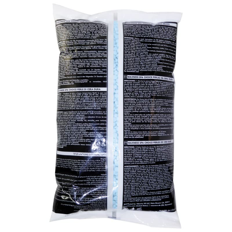 Miniatura 2 de Waxness Spa Choice - Multidireccional sin colofonia, color azul bebé, 2.2 lb  1 kg