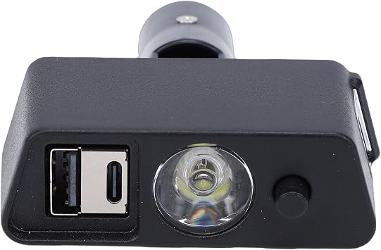 Electric Chair LED Light with 3 Pin XLR Head, Universal Mount for Mobility Scooters, USB Charging Port & Adjustable Angle, Bright Night Safety Light