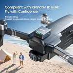 Holy Stone FAA Compliant Remote Identification broadcast Module Spare Parts for GPS Drones with Camera for Adults 4K, Remote ID broadcast Module Parts comply with US FAA Regulation; No worry about FAA