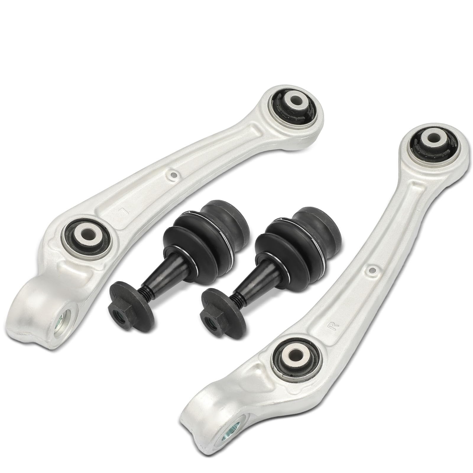 Frankberg 2x Querlenker + 2x Traggelenk Kompatibel mit A4 8K2 B8 1.8L-3.2L 2007-2011 A6 4G2 4GC 2.0L-3.0L 2010-2018 Q5 8RB 2.0L-3.2L 2008-2011 Replace# 8K0407151B