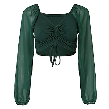 Damen Langarm Tops Mit Puffärmeln - Leichte Blusen Für Frühling & Herbst