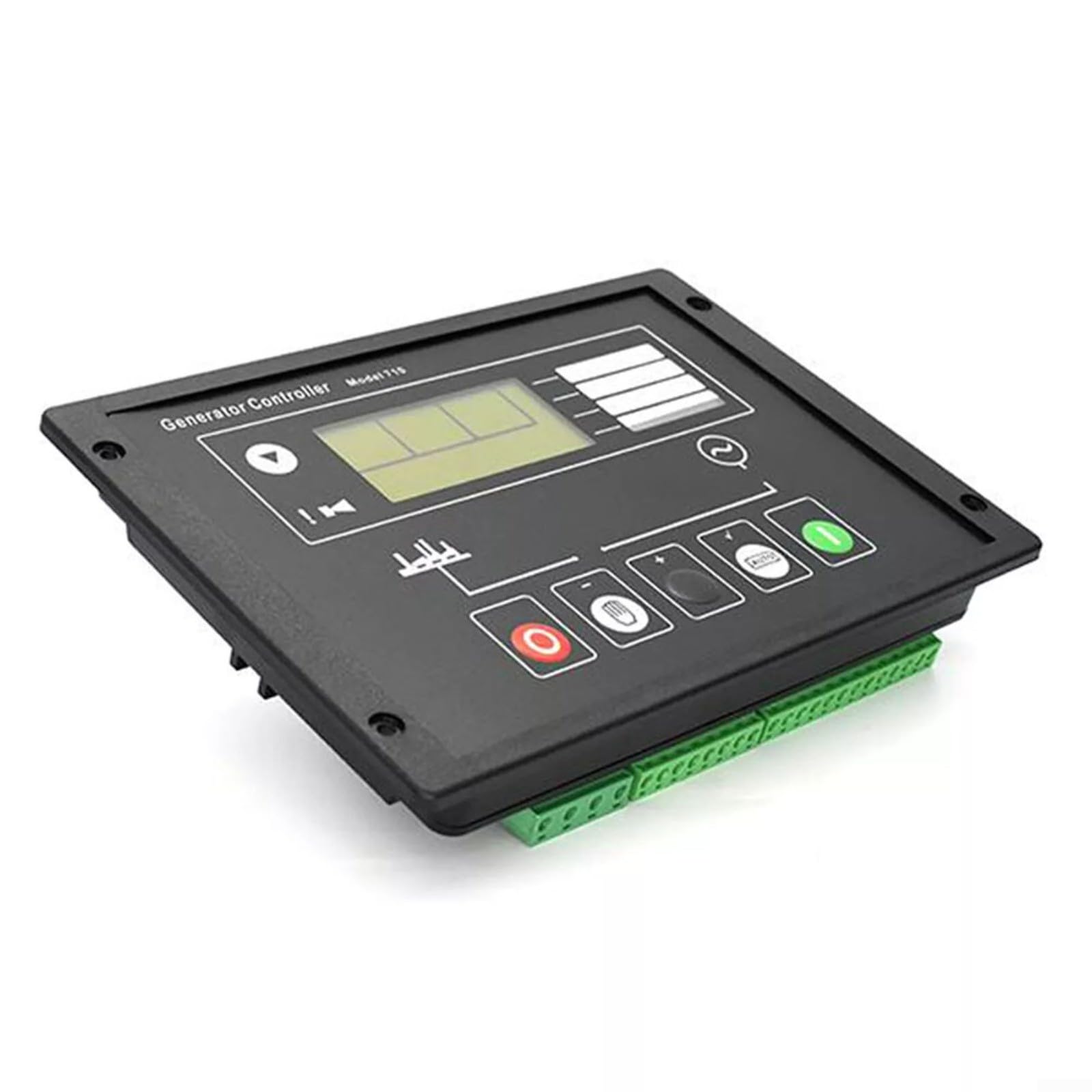 DSE710 Generator diesla, moduł sterujący do automatycznego uruchamiania, monitorowania napięcia, częstotliwości i ciśnienia oleju, wyświetlacz LCD, kompatybilny z zestawami generacji, 8-35 V DC