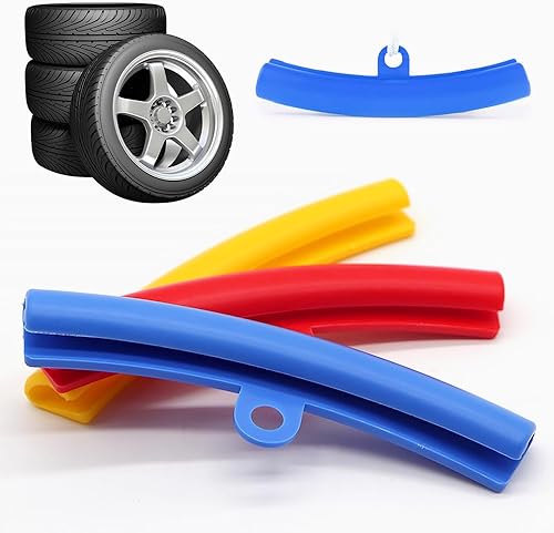 Miniatura 7 de 5 protectores de llanta para ruedas de automóvil, protectores de llantas gruesas para cambiar llantas, accesorios universales para automóvil, SUV,