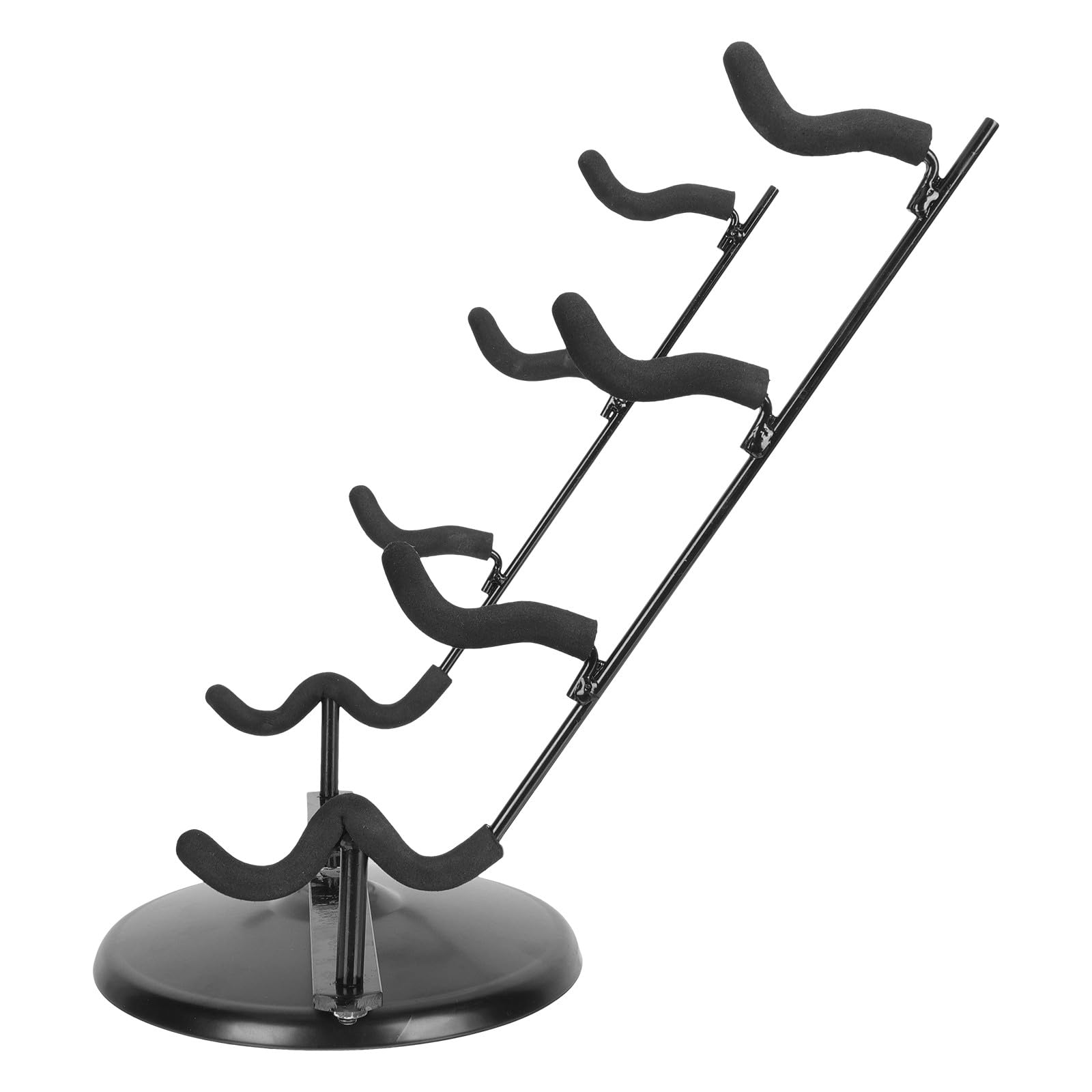 Supporto per Flauto in Ferro e Bambù Base a Disco Porta Flauto da Tavolo Resistente e Leggero Espositore Dizi per Uso Domestico e Organizzatore Strumenti Musicali