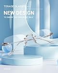 TERAISE Frameless Verres de lecture en métal pour hommes / femmes Blue Light Bloquer -Rimless Mode Lunettes de vue informatiques confortables