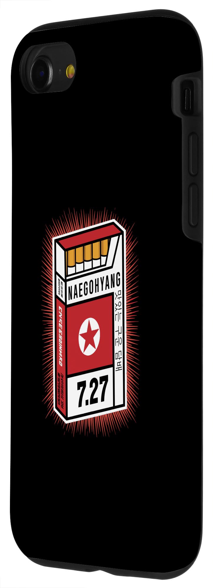 Amazon.com: iPhone SE (2020) / 7 / 8 Naegohyang 7.27 North Korean Cigarette  soviet Propaganda Kim Case : Cell Phones & Accessories