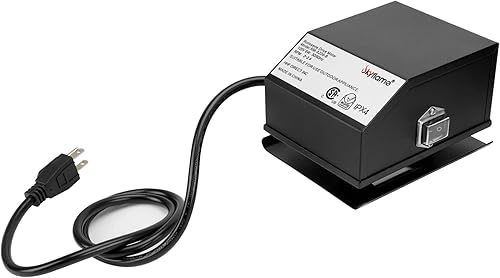 Skyflame Motor Eléctrico Universal de Repuesto para Asador Rotativo de Parrilla BBQ de Acero Inoxidable con Interruptor de EncendidoApagado a Prueba