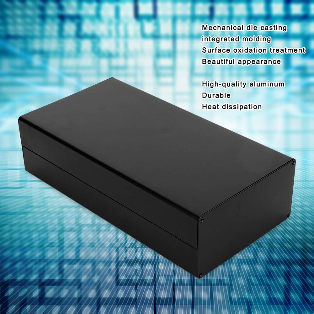 Custodia a corpo diviso per custodia per scatola di progetto elettronica in alluminio, scatola di giunzione per PCB Dissipazione del calore per accessori elettrici per GPRS