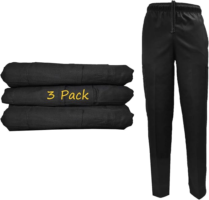 M\u0026M Scrubs Unisex Chef Pants 