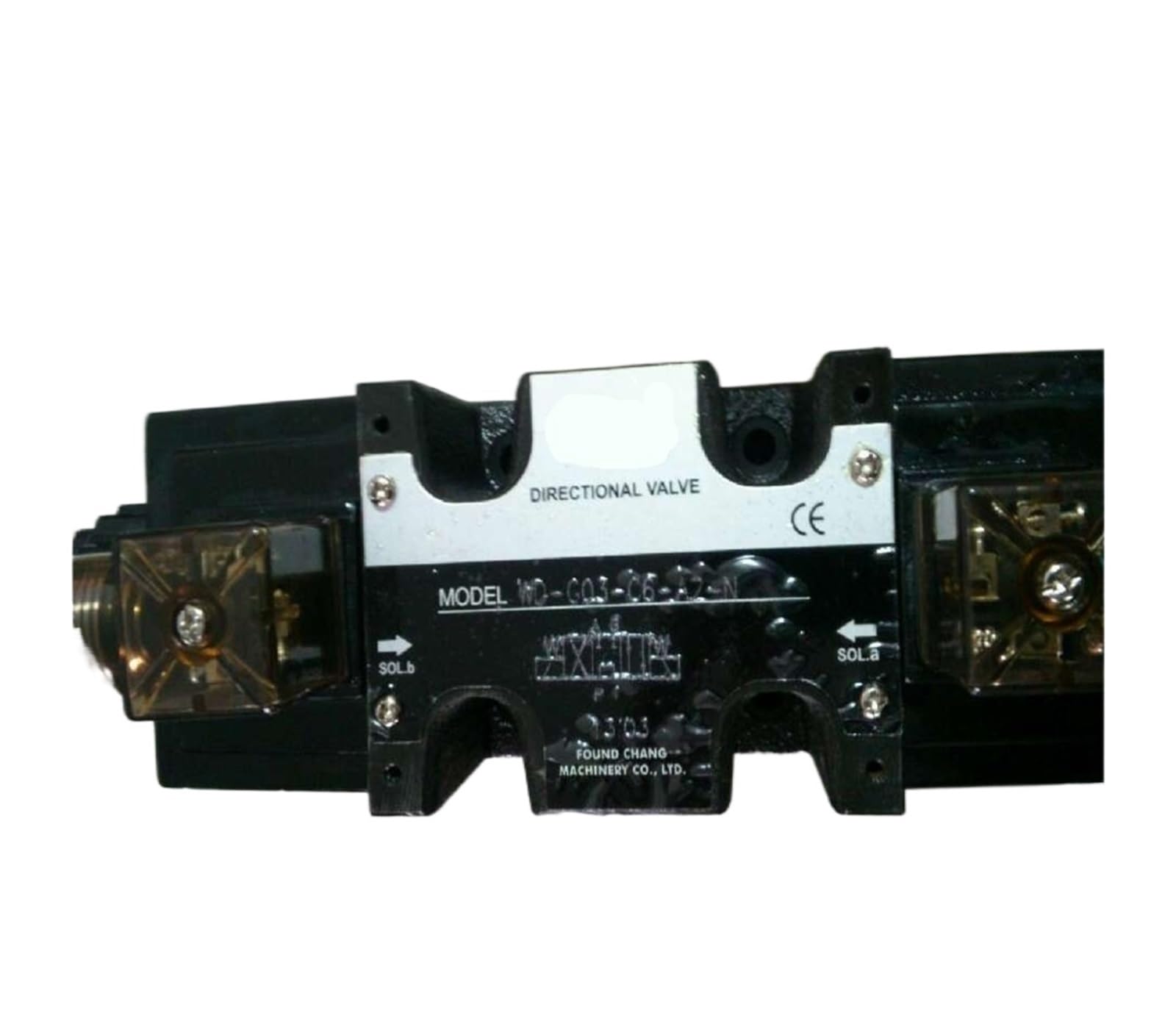 Huuoqiwy One Color Hydraulic Solenoid Valve Directional Valve Model Wd-G03-C6-A2-N
