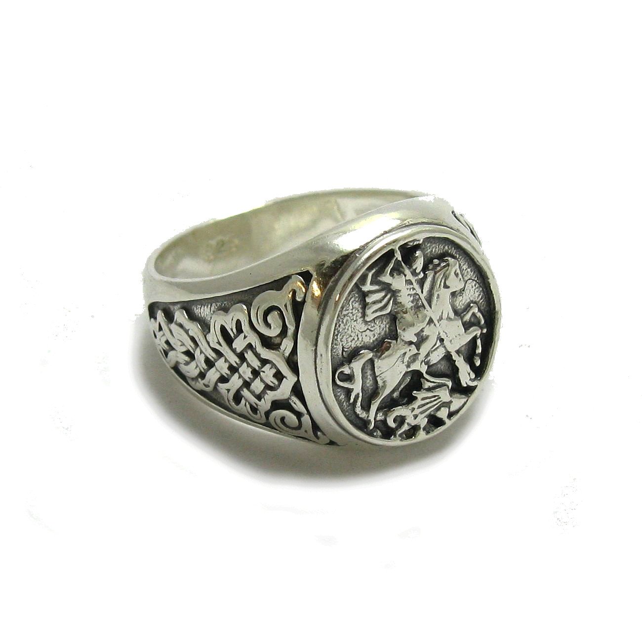 Anello da uomo in Argento San Giorgio 925 R001779