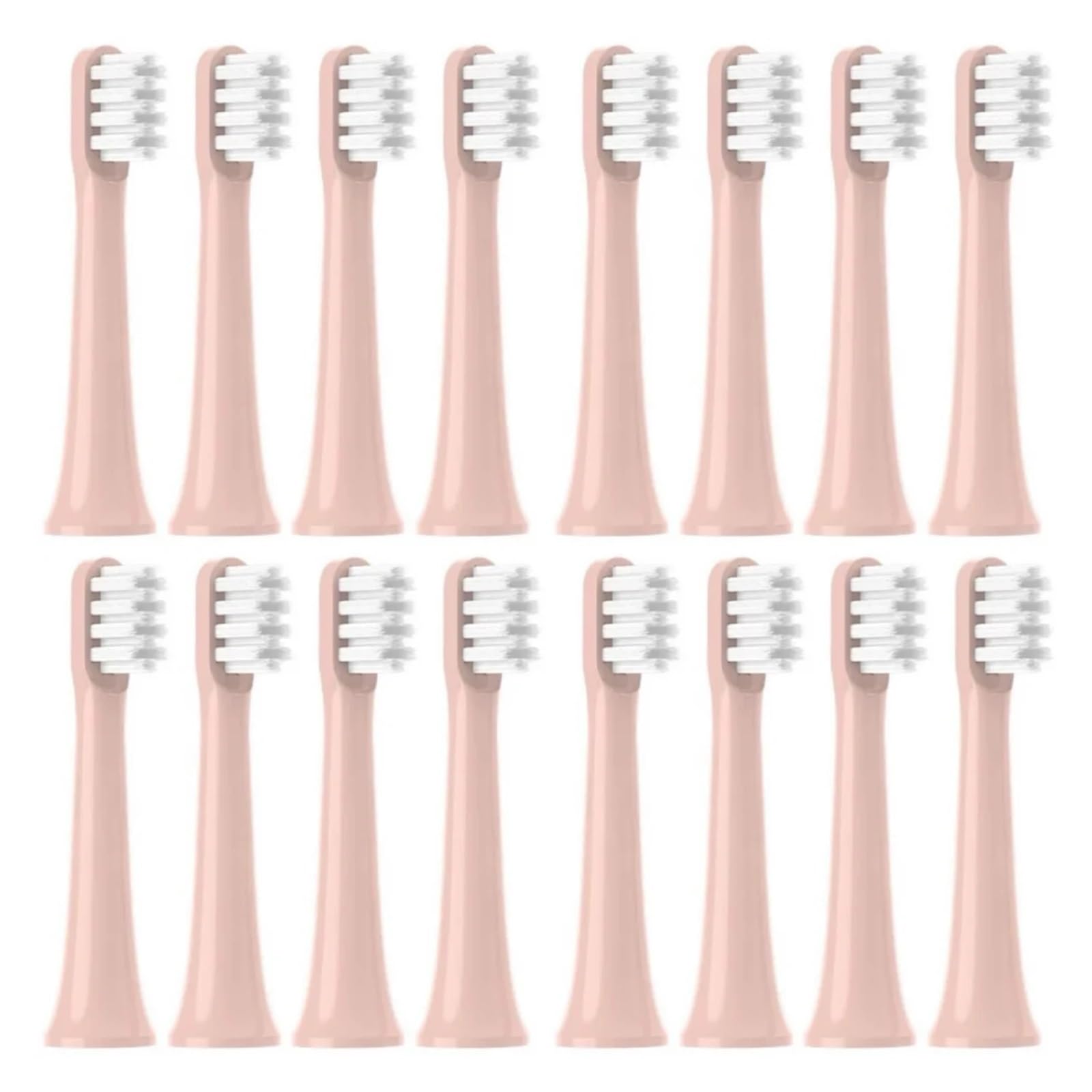 Testine di ricambio con setole morbide, adatte allo spazzolino elettrico EX3(16PCS PINK)