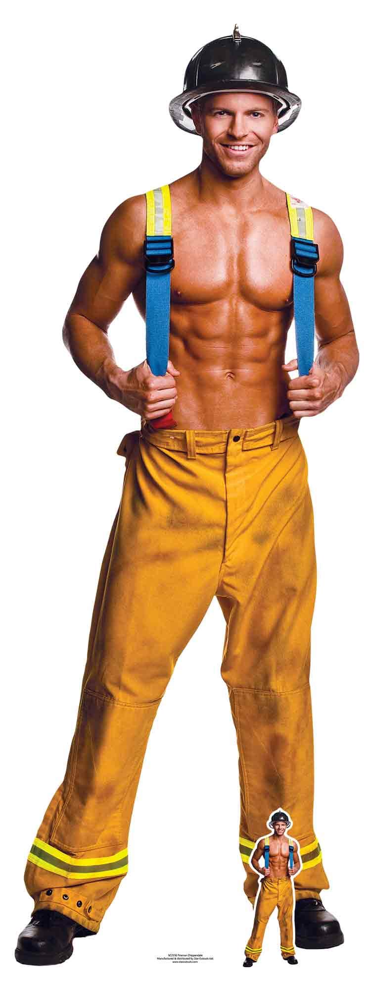 Buy STAR CUTOUTS SC2156 Fireman Chippendale Lifesize Cardboard Cutout Buy STAR CUTOUTS SC2156 Fireman Chippendale Lifesize Cardboard Cutout