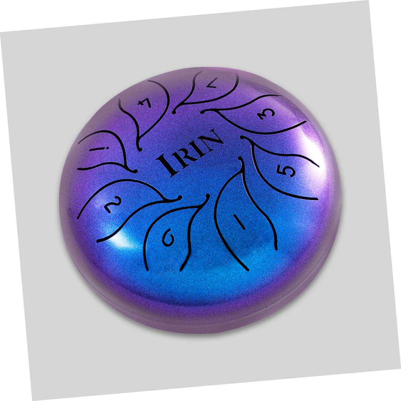 Totority 1Set Hollow Tongue Drum Ethereal Steel Drum for Adults for Music Therapy Relaxation Imagination Durable Melodious Sound Starry