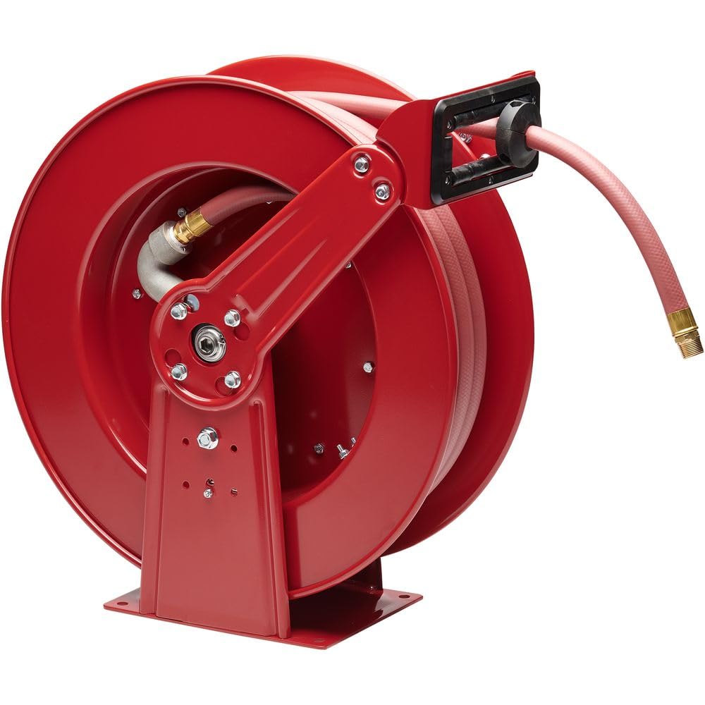 Reelcraft D83075 OLP Heavy Duty Dual Pedestal Hose Reel, 3/4