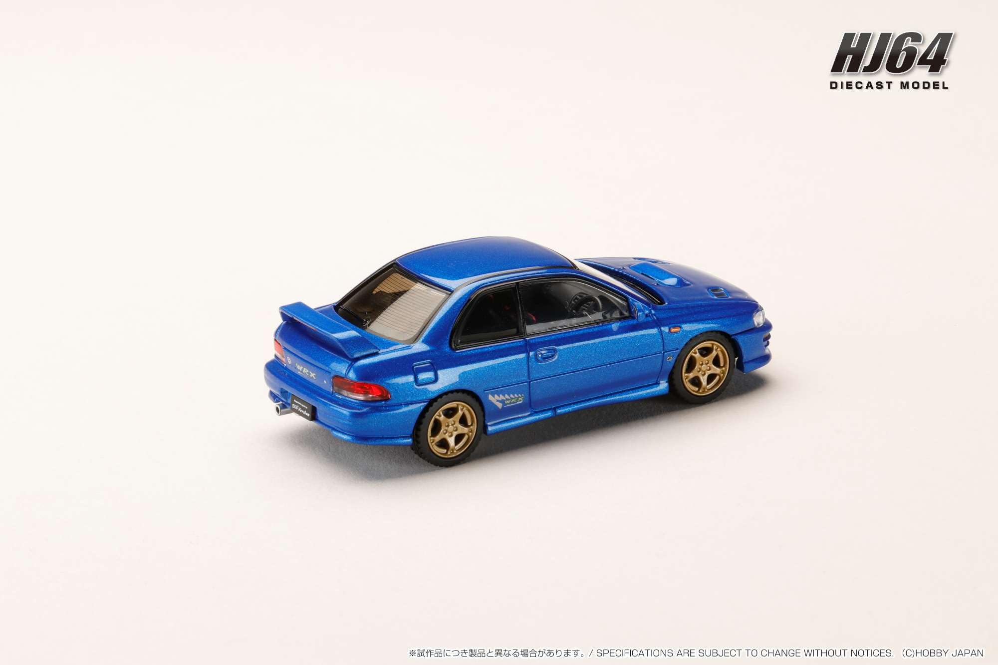 Amazon | HJ64 1/64 スバル インプレッサ PURE SPORTS COUPE WRX type
