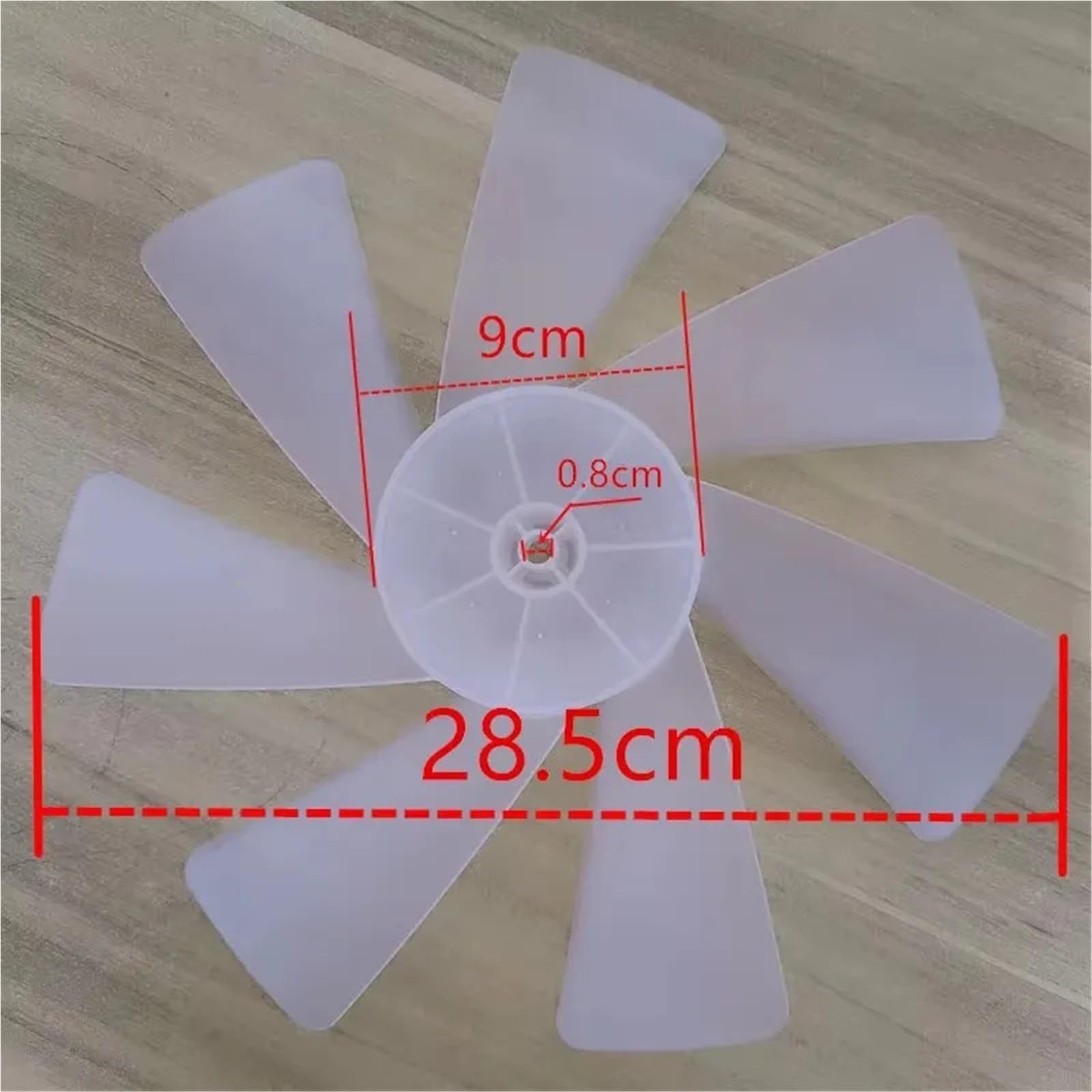 Genérico Compatible con Xiaomi Mi Smart Standing Fan 2 Lite, Pieza de Repuesto de hélice de Ventilador