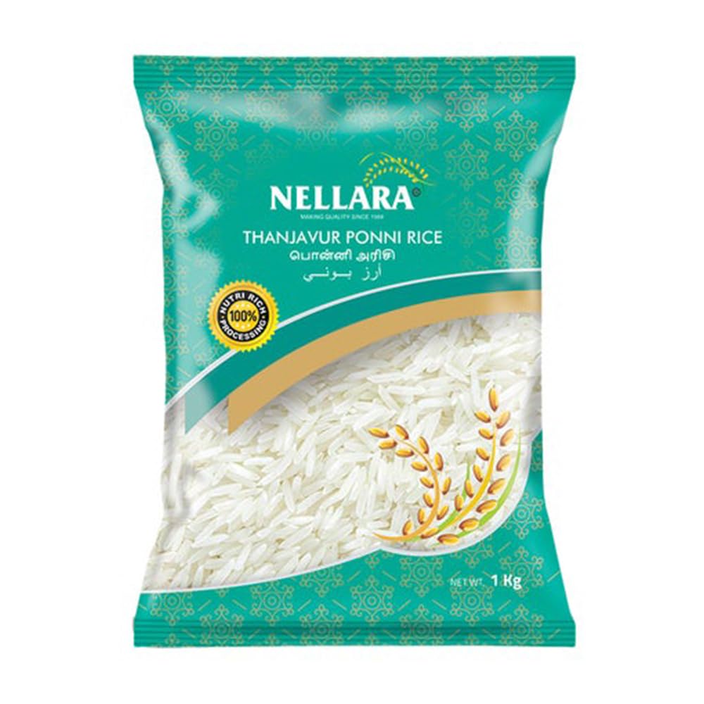Nellara Tanjavoor Ponni Rice 1kg