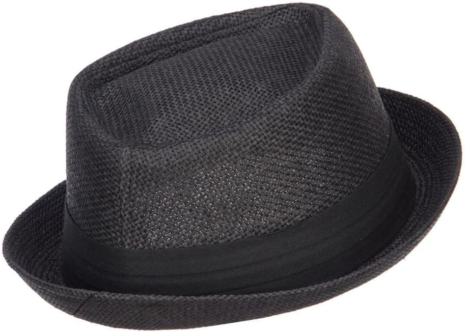 Big Size Solid Upbrim Pork Pie Fedora
