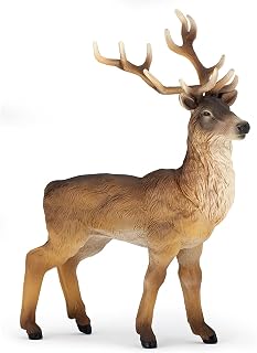 Papo Realistic Deer Figurine Toy, Wild Life Collection, Kids Ages 3+
