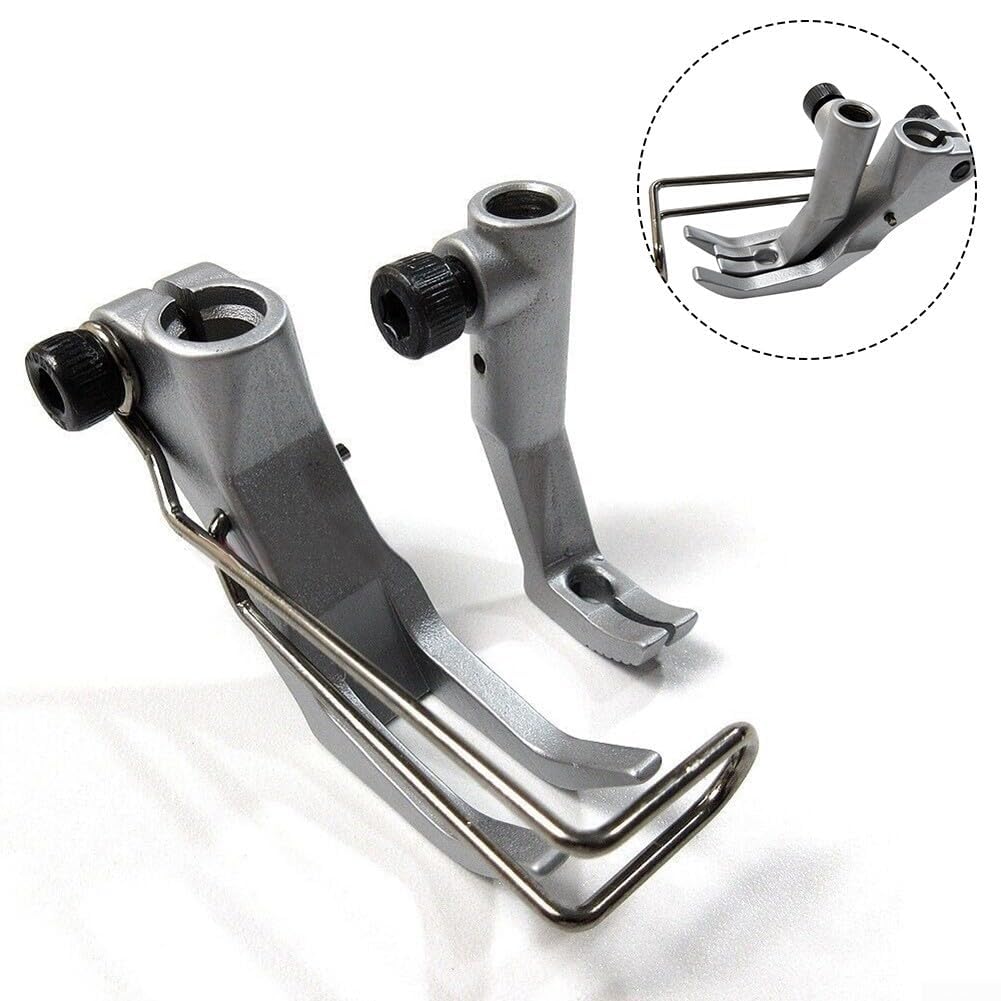 Hochleistungs-Nähfuß-Set für Durkopp Adler Nähmaschinen inkl, 5 x 8 mm schmaler Fuß für 367, 467, 767, 867, 1767 Modelle, Eisen