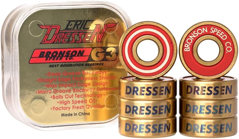 Bronson Eric Dressen Pro G3 Bearings